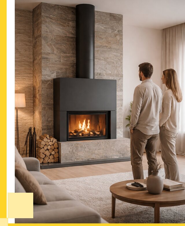 Закрытые камины под ключ в Евпатории от 126396 р., ЭриданЕвп