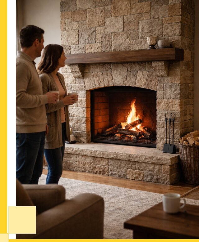 Каменные камины на заказ в Евпатории от 189594 р. | ЭриданЕвп