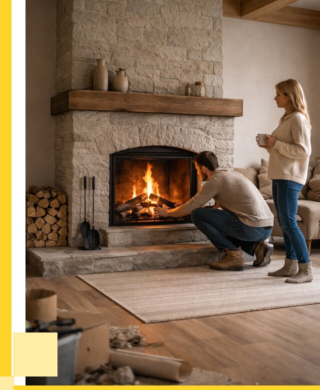 Камины для загородного дома в Евпатории от 368655 р., ЭриданЕвп