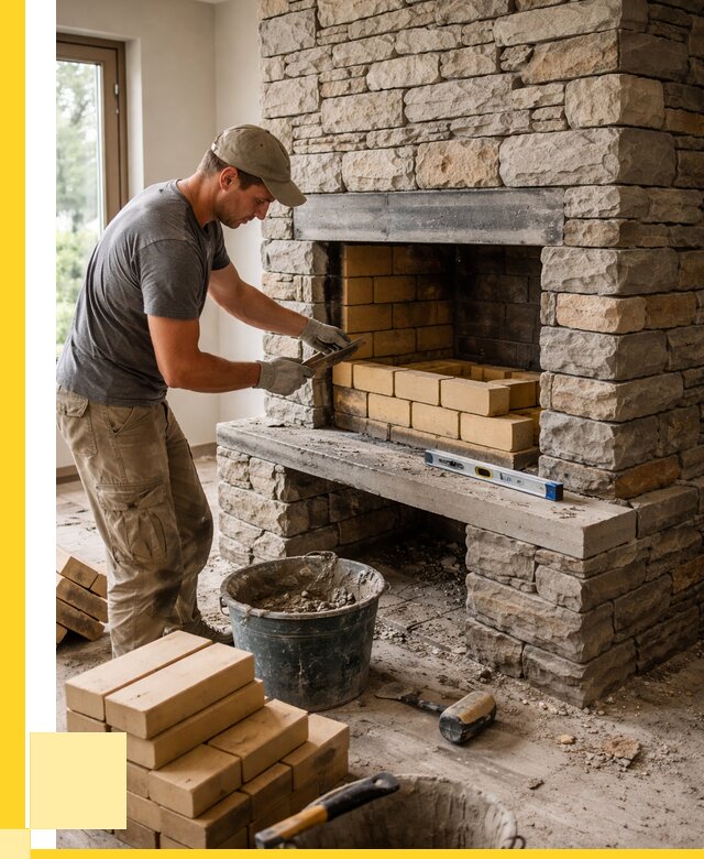 Кладка каминов и камина в Евпатории от 26333 р. ЭриданЕвп