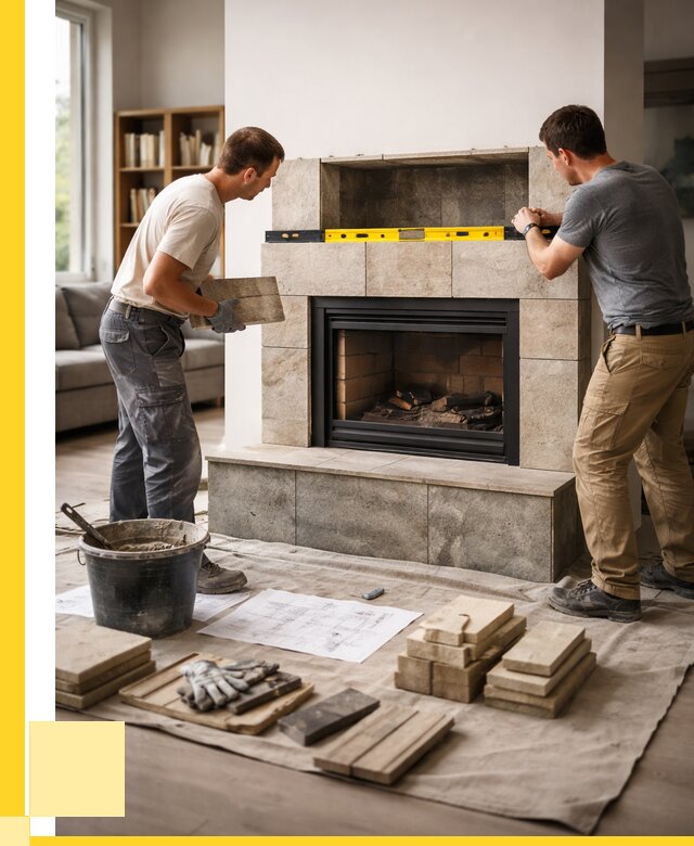 Монтаж каминов и установка в Евпатории от 47399 р. | ЭриданЕвп