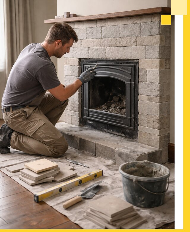 Профессиональный ремонт каминов в Евпатории восстановление и сервис