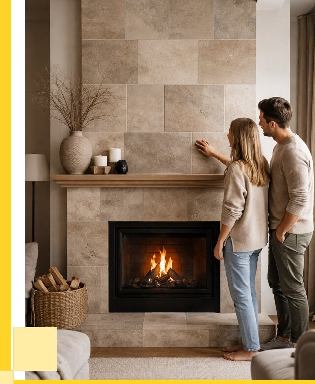 Облицовка каминов керамогранитом в Евпатории от 4740 р. | ЭриданЕвп