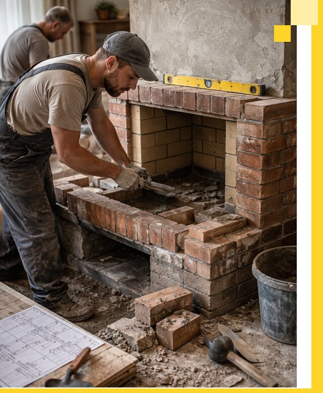 Изготовление и установка каминопечей под ключ в Евпатории