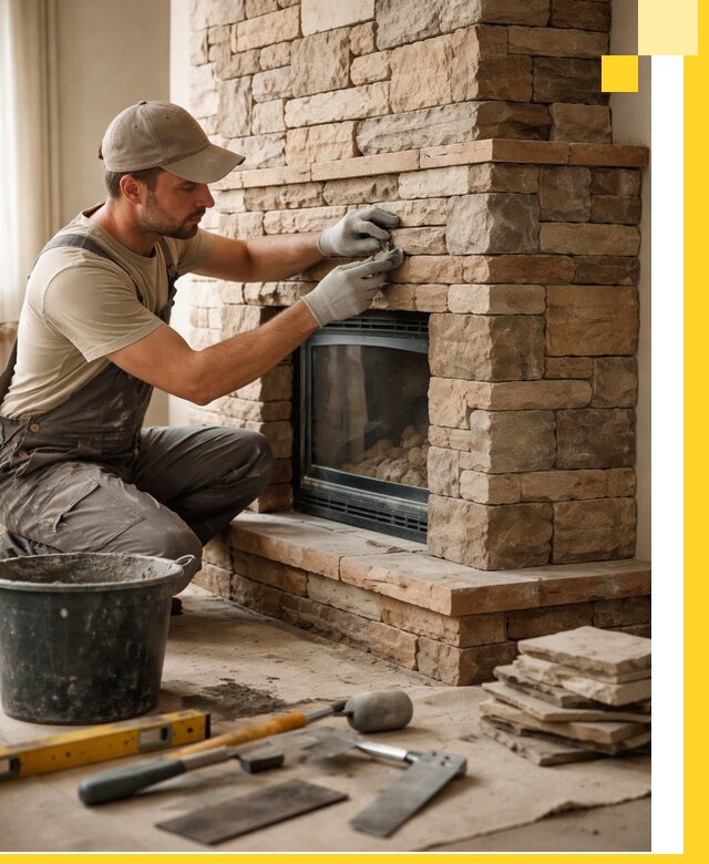 Проектирование и установка печей-каминов под ключ в Евпатории