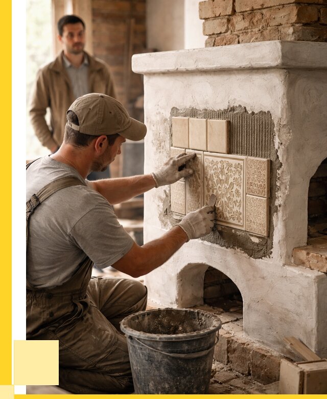 Отделка печей и банных печей в Евпатории от 36866 р. | ЭриданЕвп