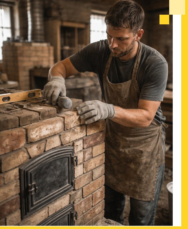 Изготовление печей на заказ в Евпатории с проектом и монтажом