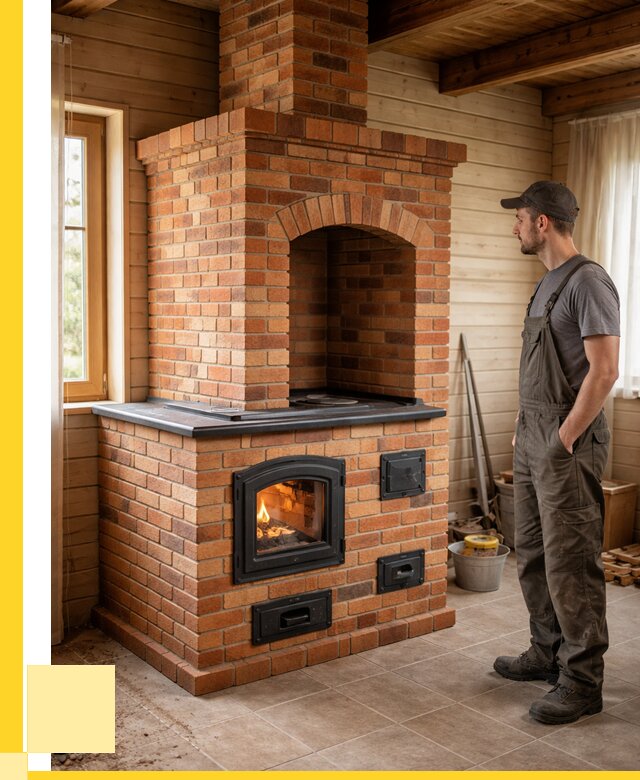 Кирпичные печи в Евпатории: купить от 157995 р. | ЭриданЕвп