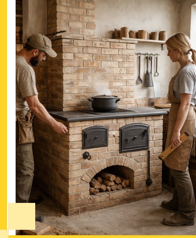 Варочно отопительные печи в Евпатории от 94797 р. | ЭриданЕвп