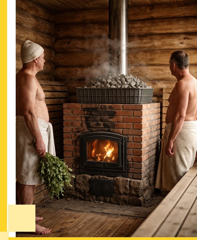 Печи для парной в Евпатории под ключ от 68465 р. - ЭриданЕвп