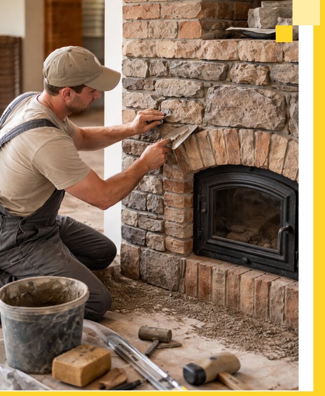 Печи для дома под ключ в Евпатории, установка и доставка