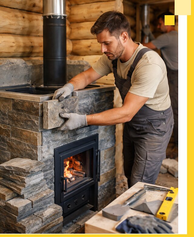 Печи для бани под ключ в Евпатории: изготовление и монтаж