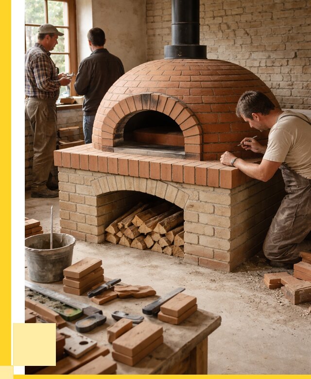 Помпейская печь дровяная для пиццы в Евпатории | ЭриданЕвп от 210660 р.