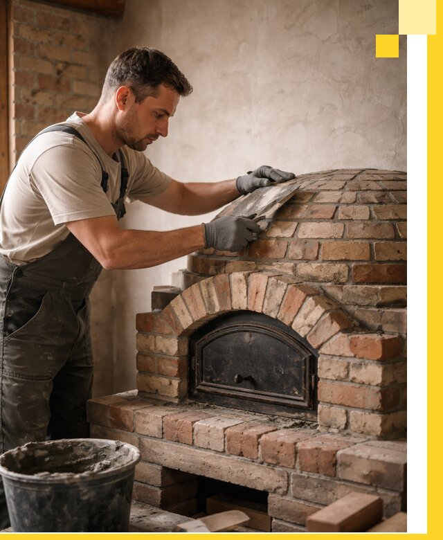 Изготовление и монтаж помпейских печей на заказ в Евпатории