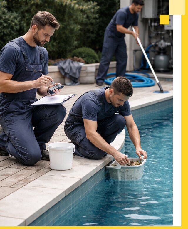 Профессиональное обслуживание бассейнов в Евпатории под ключ