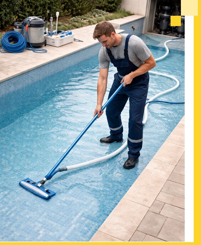 Профессиональная чистка бассейнов и фильтров в Евпатории под ключ