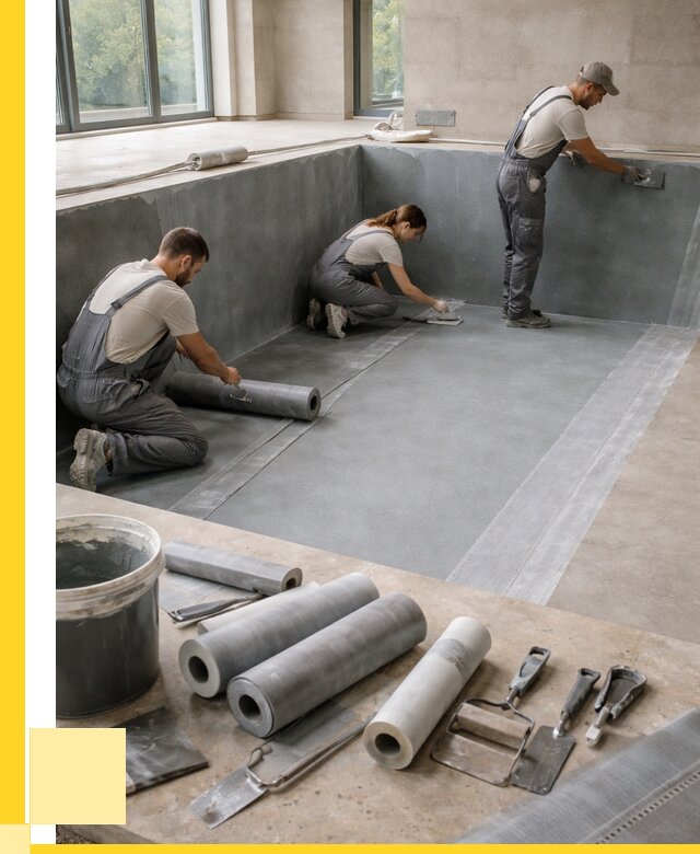 Гидроизоляция бассейнов в Евпатории от 2107 р., ЭриданЕвп