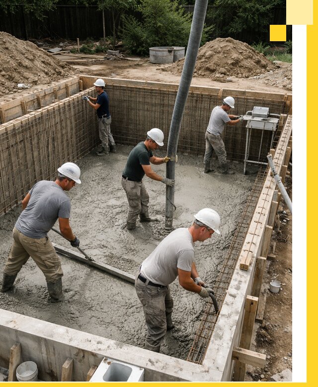 Строительство бетонных бассейнов под ключ в Евпатории