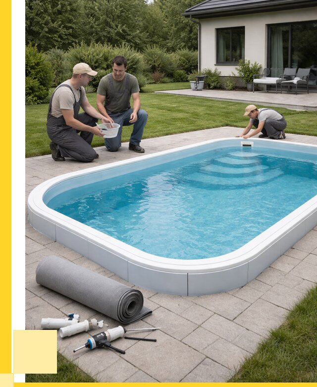 Пластиковый бассейн купить в Евпатории от 263325 р., ЭриданЕвп