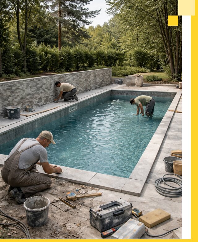 Проектирование и строительство частных бассейнов в Евпатории