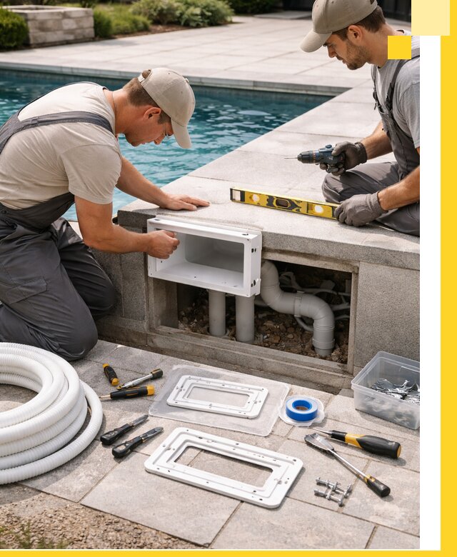 Поставка и установка скиммеров для бассейнов в Евпатории