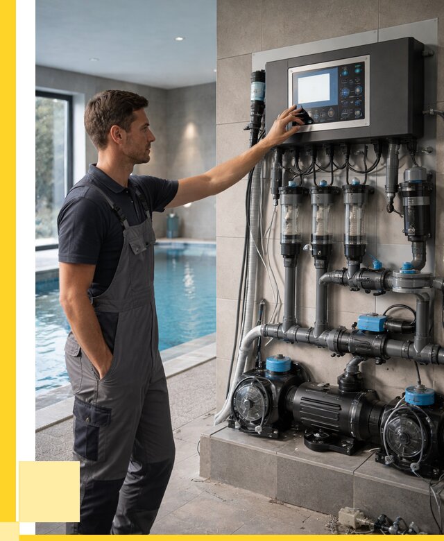 Автоматика для бассейнов под ключ в Евпатории от 73731 р. | ЭриданЕвп