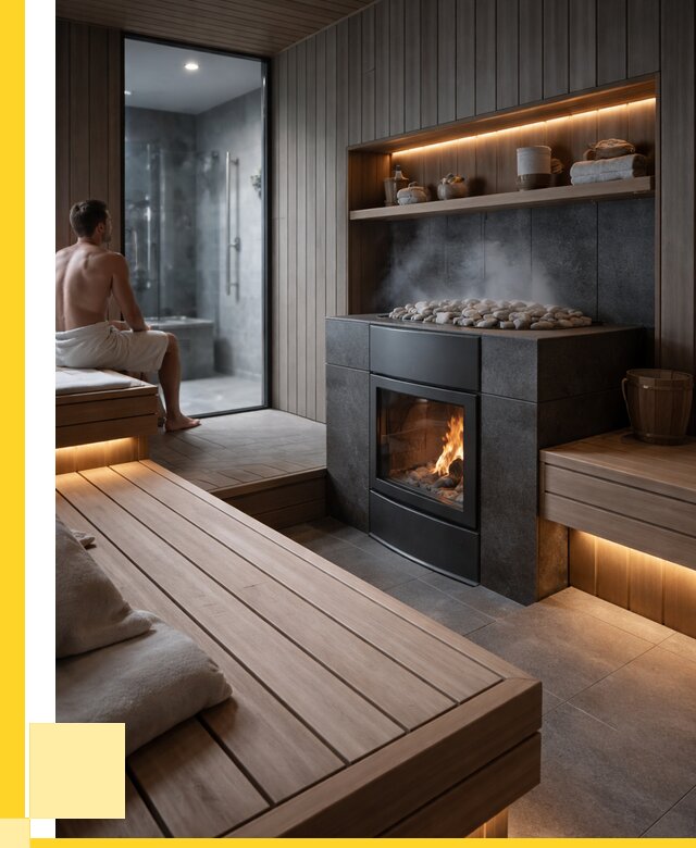 Проект сауны в частном доме в Евпатории от 36866 р. | ЭриданЕвп