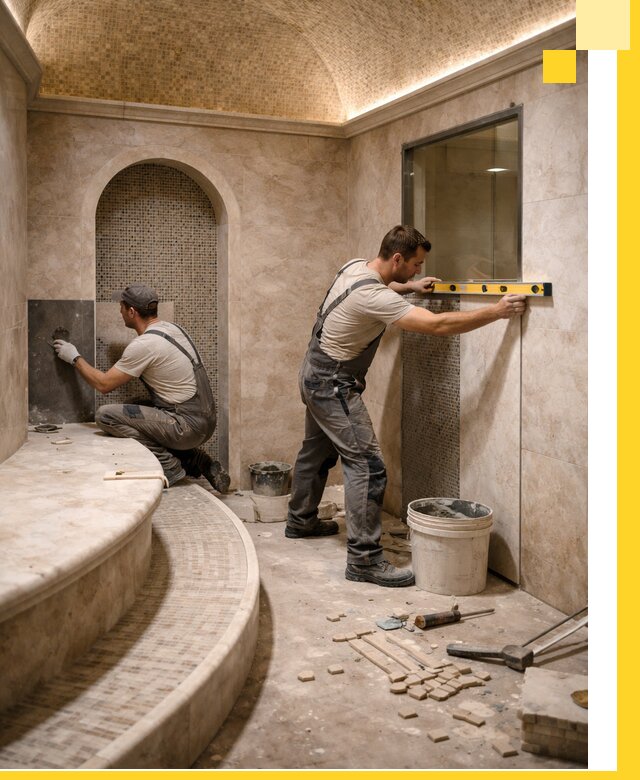 Проектирование и строительство саун с хамамом под ключ в Евпатории