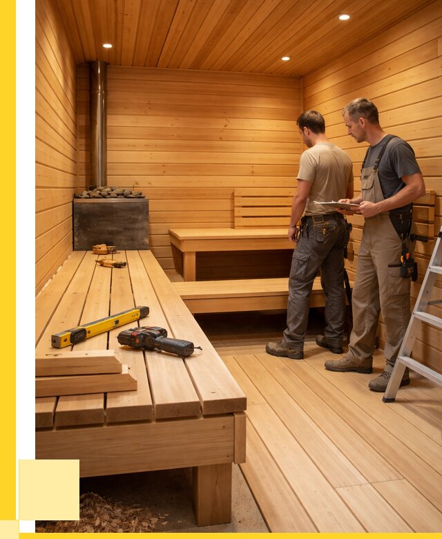 Отделка бань и саун в Евпатории по цене от 4740 р. | ЭриданЕвп