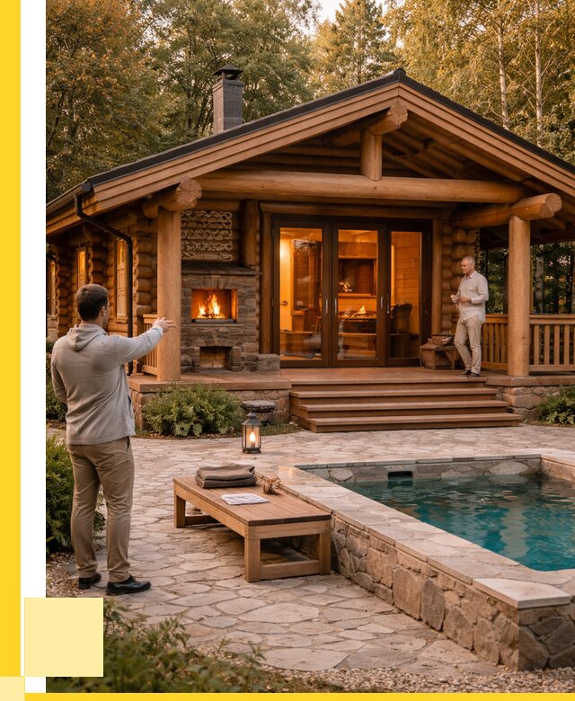 Проекты бань и хамам в Евпатории от 26333 р. | ЭриданЕвп