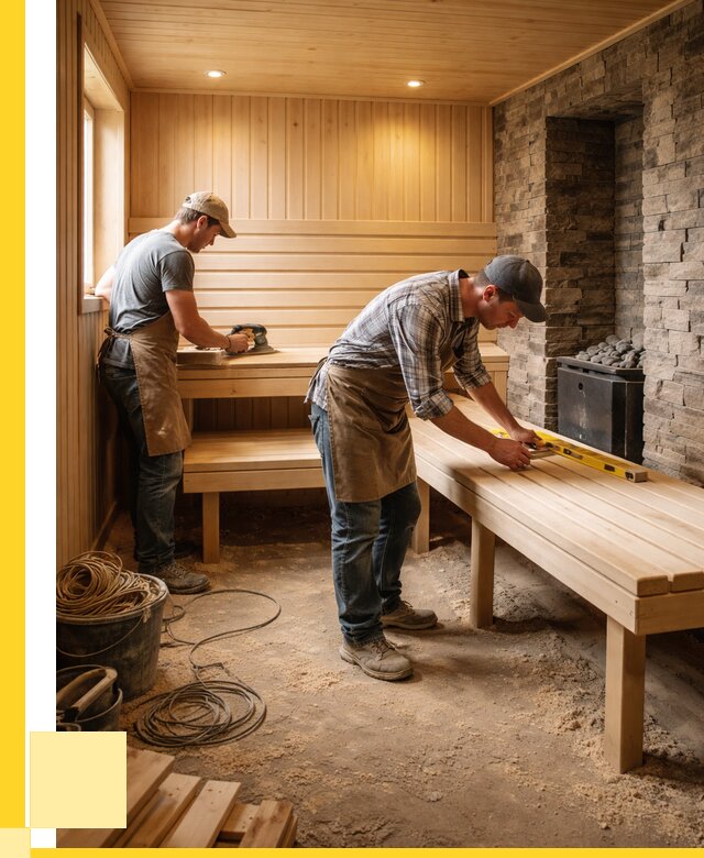 Отделка бани в Евпатории: внутренняя отделка от 3160 р. | ЭриданЕвп