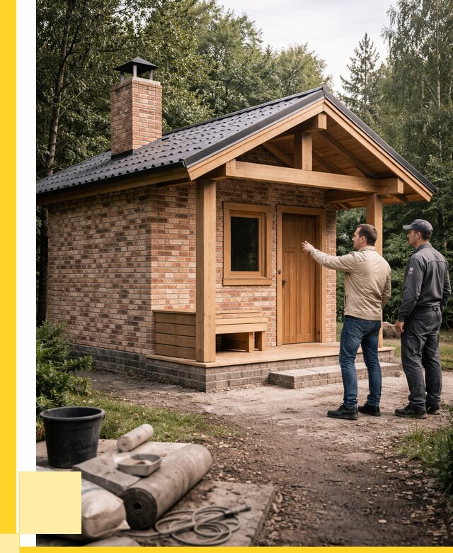 Кирпичные бани и печи в Евпатории от 368655 р. | ЭриданЕвп