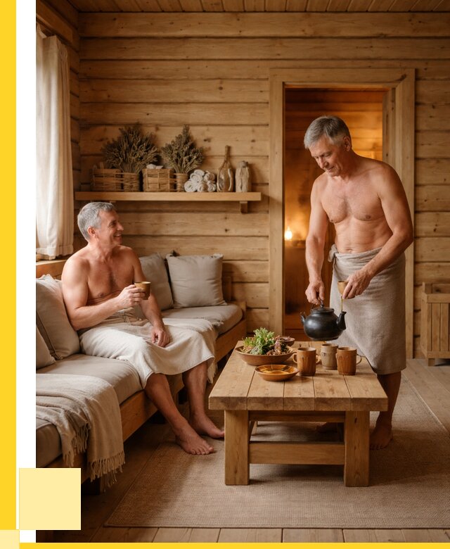 Бани с комнатой отдыха под ключ в Евпатории от 473985 р. | ЭриданЕвп