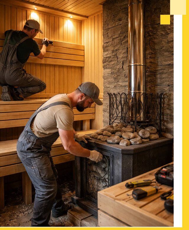 Комплексный дизайн бань, саун и зон отдыха в Евпатории