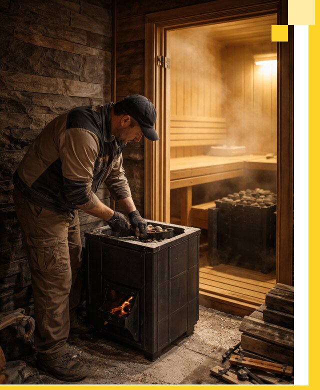 Строительство бани с сауной под ключ в Евпатории от проекта до сдачи