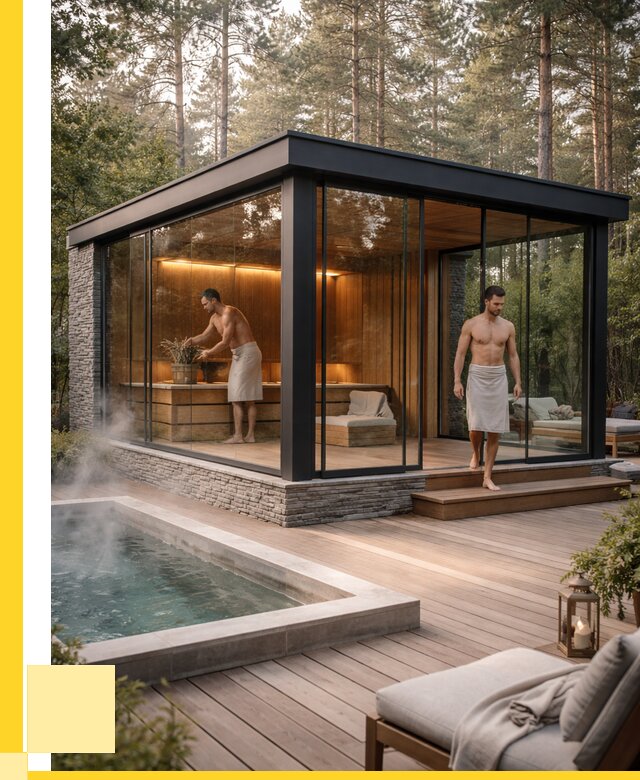 Стеклянные бани и двери в Евпатории от 473985 р. | ЭриданЕвп