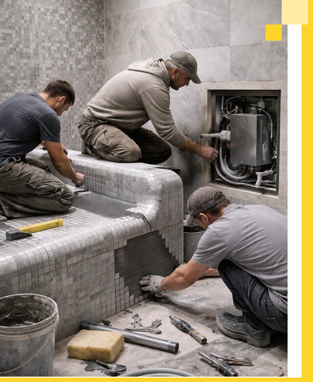 Проекты хамамов под ключ в Евпатории и дизайн и строительство