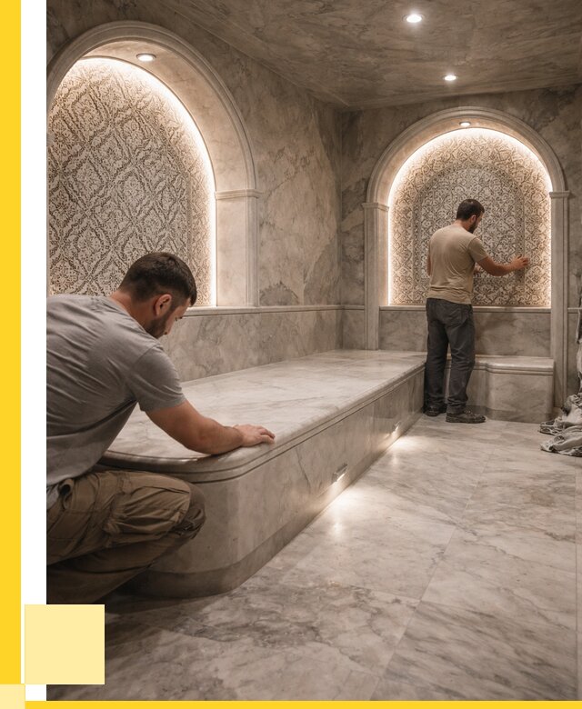 Турецкие бани под ключ в Евпатории от 263325 р. | ЭриданЕвп