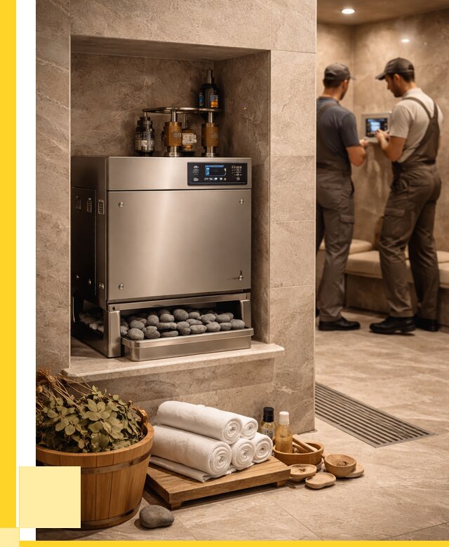 Парогенераторы для хамама в Евпатории от 78998 р. | ЭриданЕвп