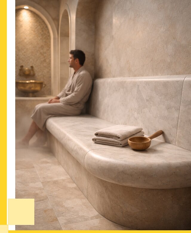 Сиденья для хамама в Евпатории под ключ от 12640 р. | ЭриданЕвп