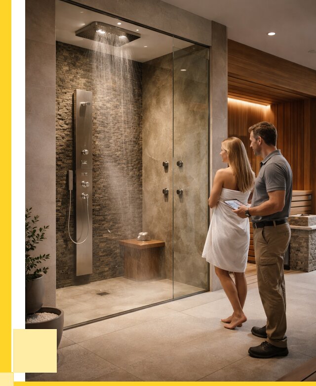 Купить душ впечатлений для дома в Евпатории от 89531 р. | ЭриданЕвп