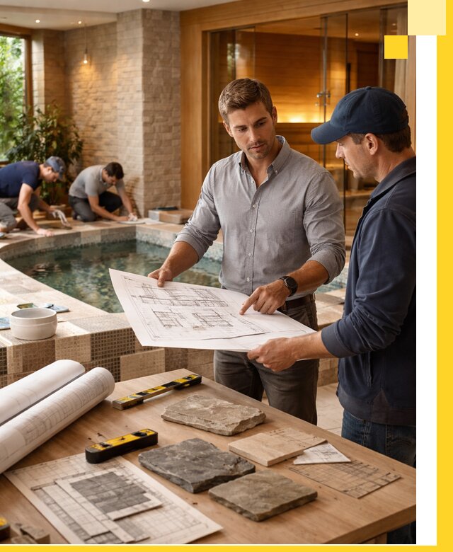 Проектирование SPA зон под ключ в Евпатории с инженерией